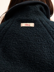 Chaquetas de borreguito con lana, cremallera corta y detalle de parche - Imagen 3 de 6
