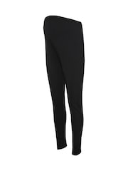 Mamalicious Black Maternity Leggings 2 Pack - Image 4 of 4