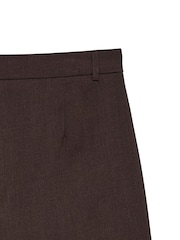 VERO MODA Brown Mid Rise Straight Leg Trousers - Image 6 of 6