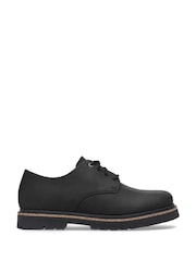 Birkenstock Black Highwood Lace Low Oiled Leather Shoes - Image 1 of 3