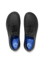 Birkenstock Black Highwood Lace Low Oiled Leather Shoes - Image 3 of 3