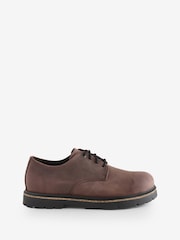 Birkenstock Brown Highwood Lace Low Oiled Leather Shoes - Image 1 of 5