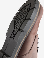 Birkenstock Brown Highwood Lace Low Oiled Leather Shoes - Image 4 of 5