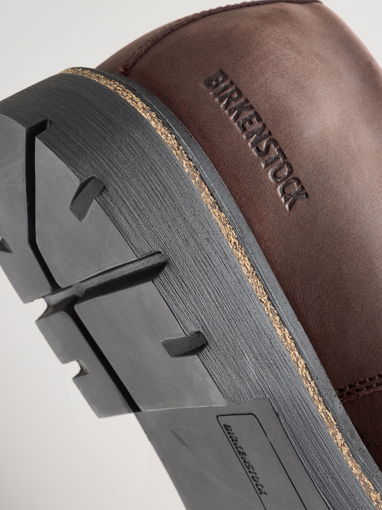Birkenstock Brown Highwood Lace Low Oiled Leather Shoes - Image 5 of 5