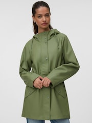 綠色 - Vero Moda 防水外套 - 圖片 1，共 5