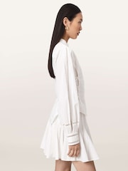 AllSaints White Frances Shirt - Image 3 of 6