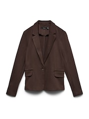 VERO MODA Brown Fitted Blazer - Image 1 of 1