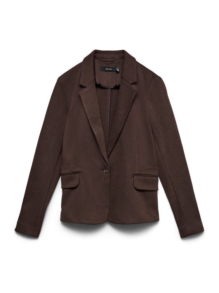 VERO MODA Brown Fitted Blazer - Image 1 of 1