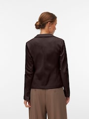 VERO MODA Brown Fitted Blazer - Image 3 of 4