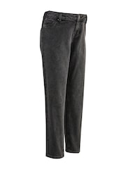 Washed Black Maternity Straight Leg Jeans - Image 6 of 8