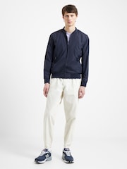 French Connection Dark Blue Tech Baseball Jacket - Image 1 of 3