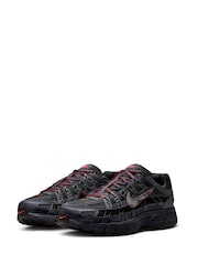 Nike Black/Red P-6000 SE Trainers - Image 2 of 10