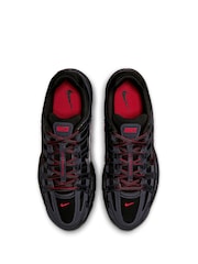 Nike Black/Red P-6000 SE Trainers - Image 6 of 10