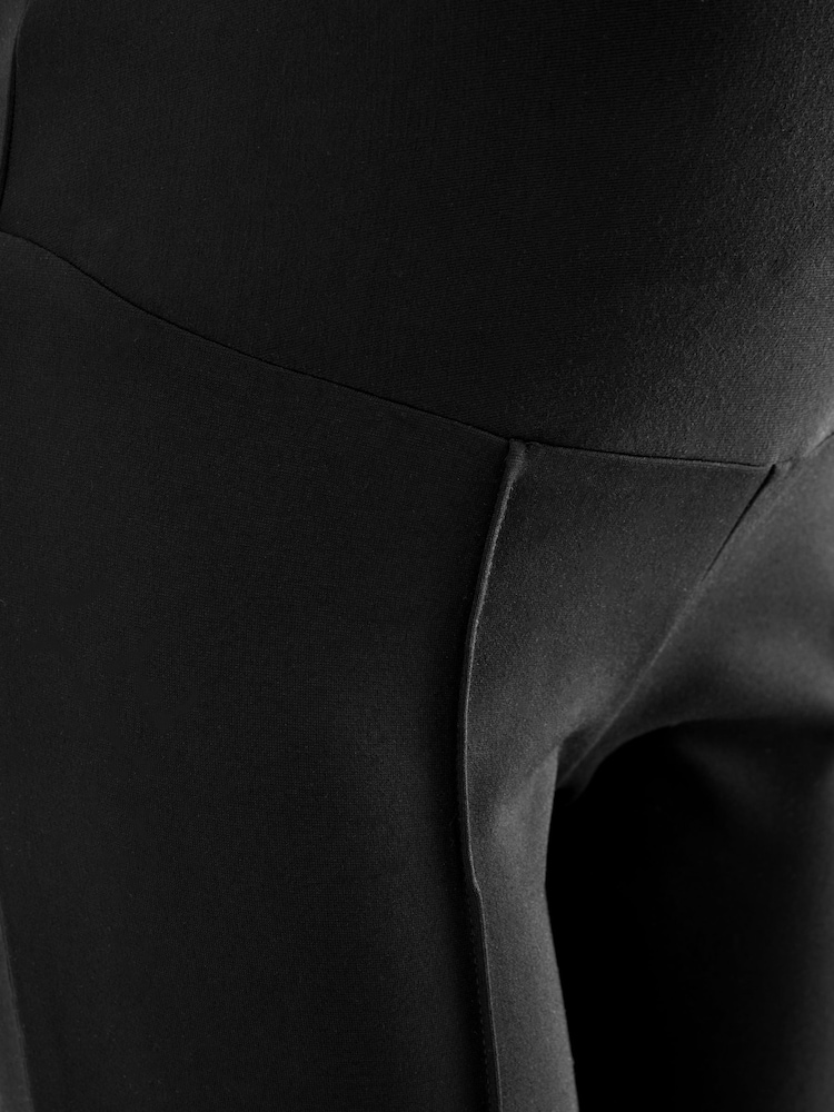 Black Maternity Straight Leg Ponte Trousers - Image 7 of 8