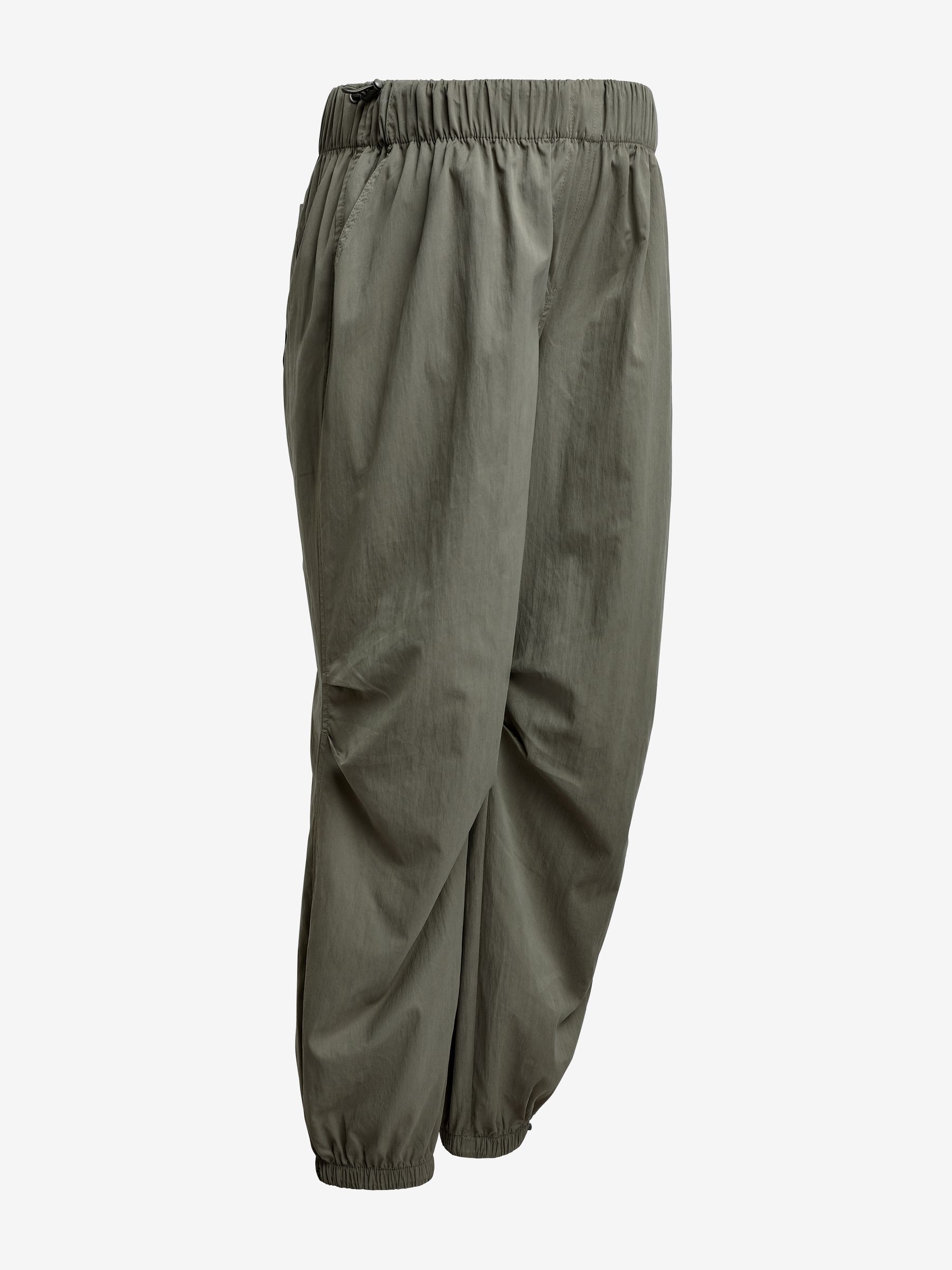 Pantalon Fille Next Kaki à Motif Floral - Taille 4-5 Ans, Coupe Cintrée