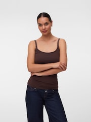 Mamalicious Brown/Black Maternity and Nursing Tops 2 Pack - Image 3 of 5