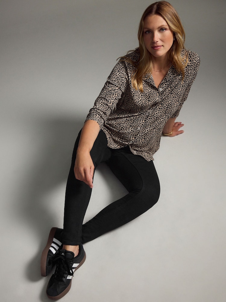 Black Maternity Skinny Jeans - Image 2 of 7