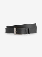 Navy Blue Leather Belt - Image 2 of 3