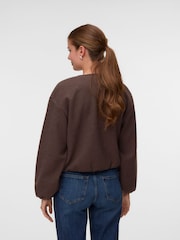 VERO MODA Brown Long Sleeve Bomber Jacket - Image 3 of 5