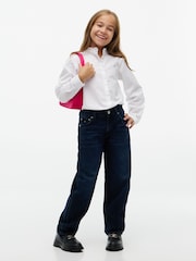 Tommy Hilfiger Essential Relaxed Fit Ruffle Poplin Shirt - Bild 4 von 5