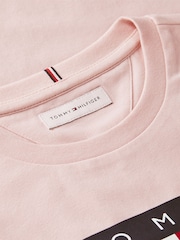 Tommy Hilfiger Pink Peanuts® Flag Graphic Relaxed T-Shirt - Image 6 of 6