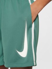Nike Green Dri-FIT Multi+ Graphic Training Shorts - Image 5 of 6