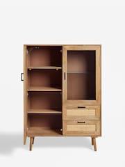 French Connection Mango Wood and Rattan Laredo Sideboard - Image 7 of 11
