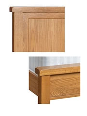 Windward Home Brown Sorrel Panelled Bed Frame - Image 4 of 4