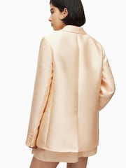 AllSaints Gold London Shimmer Jacket - Image 2 of 7