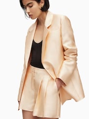 AllSaints Gold London Shimmer Jacket - Image 4 of 7