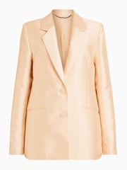 AllSaints Gold London Shimmer Jacket - Image 7 of 7