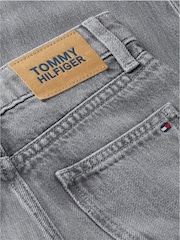Tommy Hilfiger Grey Barrel Leg Jeans - Image 6 of 6