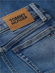 Tommy Hilfiger Blue Mid Wash Flared Jeans - Image 6 of 6