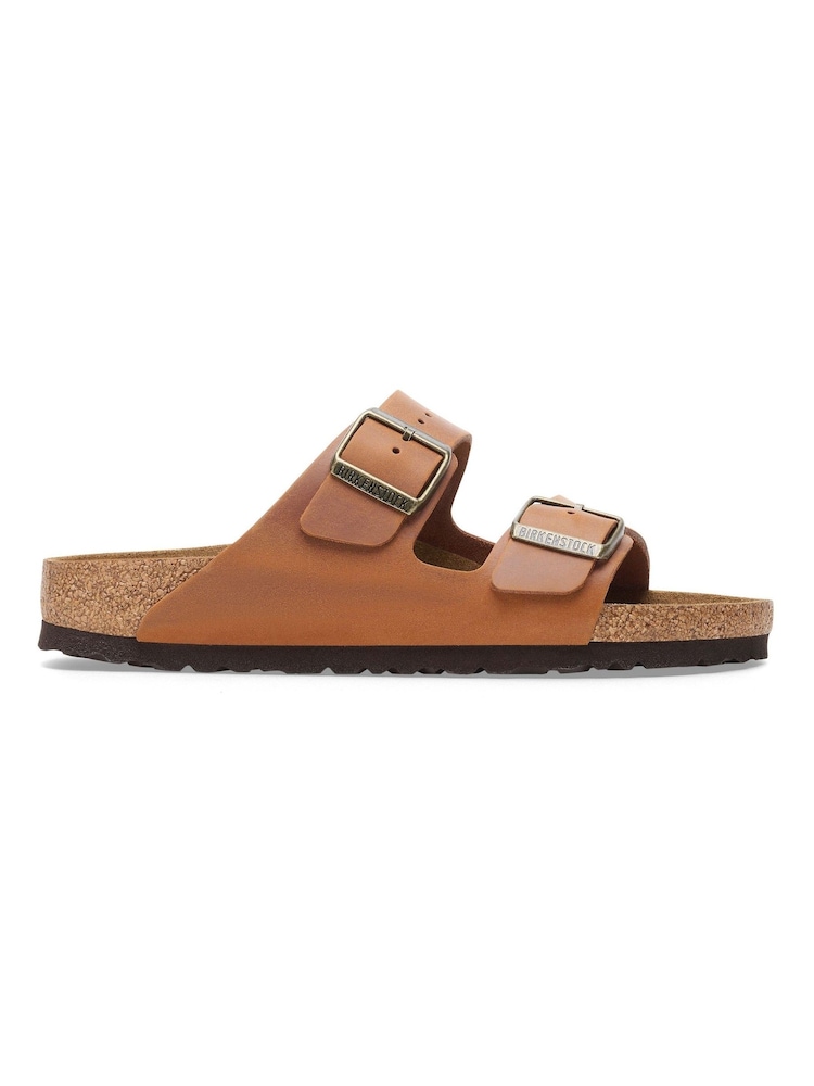 Birkenstock Arizona Sandalen aus geöltem Leder - Bild 2 von 3 Birkenstock Arizona Sandalen aus geöltem Leder - Bild 2 von 3