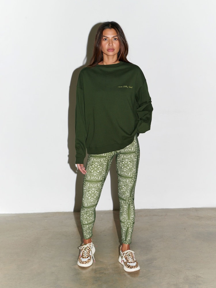 Grün - Never Fully Dressed Sweatshirt aus 100 % Baumwolle - Bild 2 von 4 Grün - Never Fully Dressed Sweatshirt aus 100 % Baumwolle - Bild 2 von 4