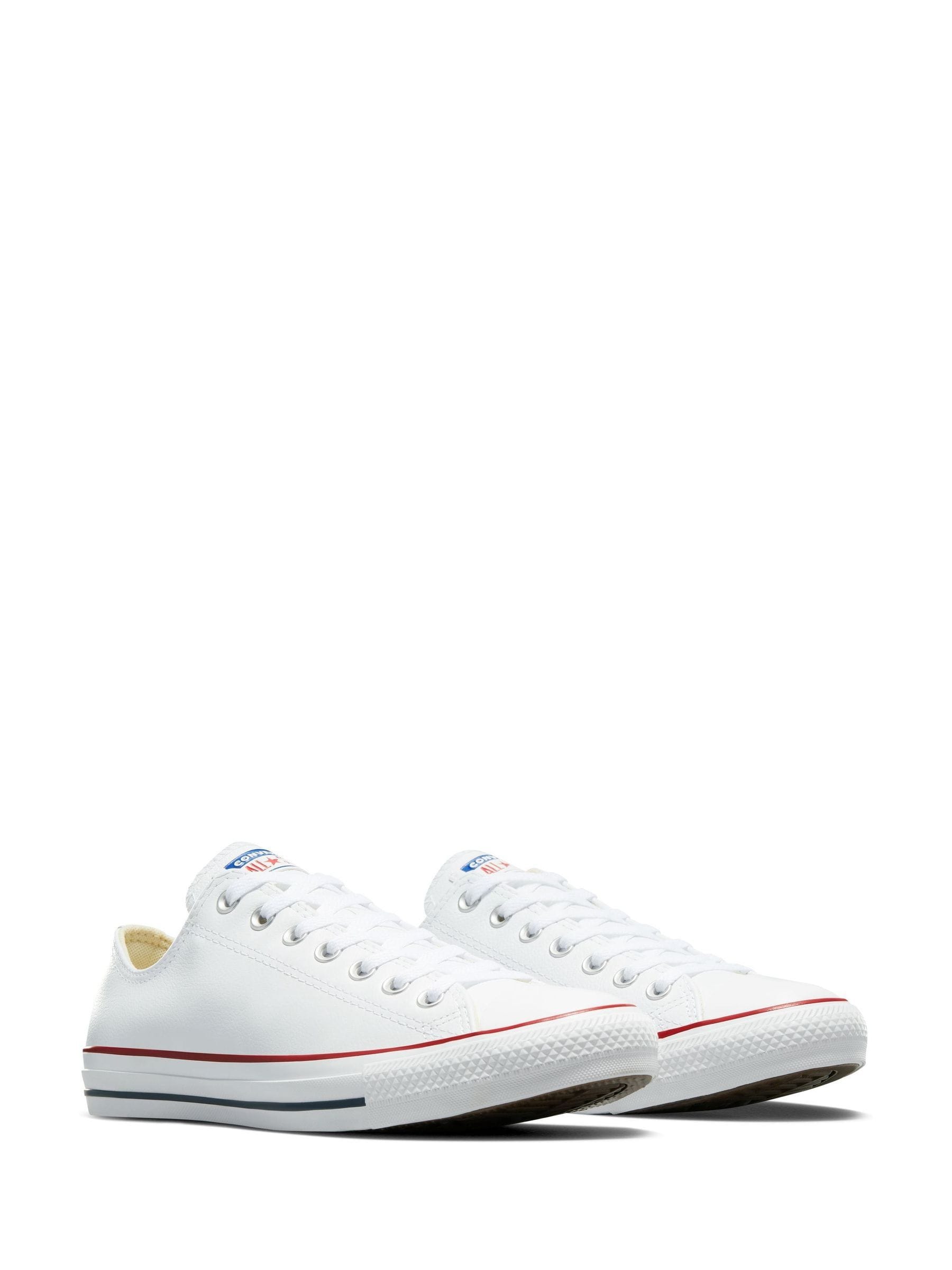 White ox leather converse discount