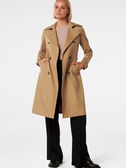 Forever New Beige Denver Trench Trench Coat - Image 4 of 5