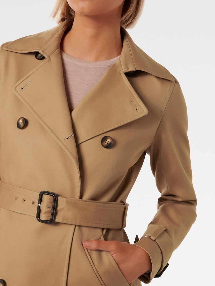 Forever New Beige Denver Trench Trench Coat - Image 5 of 5