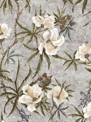 Woodchip & Magnolia Grey Zen Wallpaper - Image 2 of 3