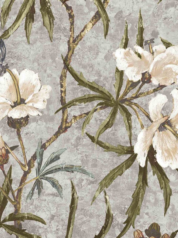 Woodchip & Magnolia Grey Zen Wallpaper - Image 3 of 3