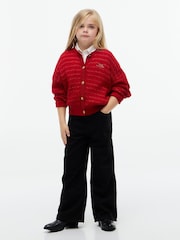 Tommy Hilfiger Black Mabel High Rise Wide Leg Faded Jeans - Image 2 of 6