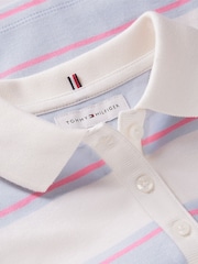Tommy Hilfiger Stribet langærmet Polo-skjorte med afslappet pasform - Billede 6 af 6