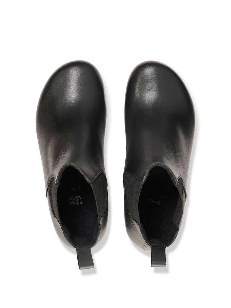 Birkenstock Black Ebba Slip On Leather Boots - Image 7 of 7