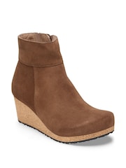 Birkenstock Brown Ebba Suede Slip-On Boots - Image 2 of 3