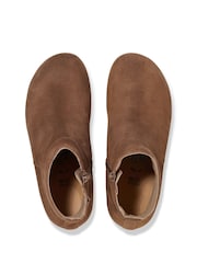 Birkenstock Brown Ebba Suede Slip-On Boots - Image 3 of 3