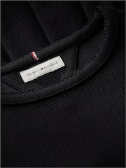 Tommy Hilfiger Black Long Sleeve Fit And Flare Dress - Image 6 of 6