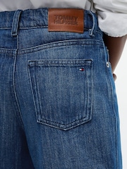 Tommy Hilfiger Blue Mabel High Rise Wide Leg Faded Jeans - Image 3 of 6