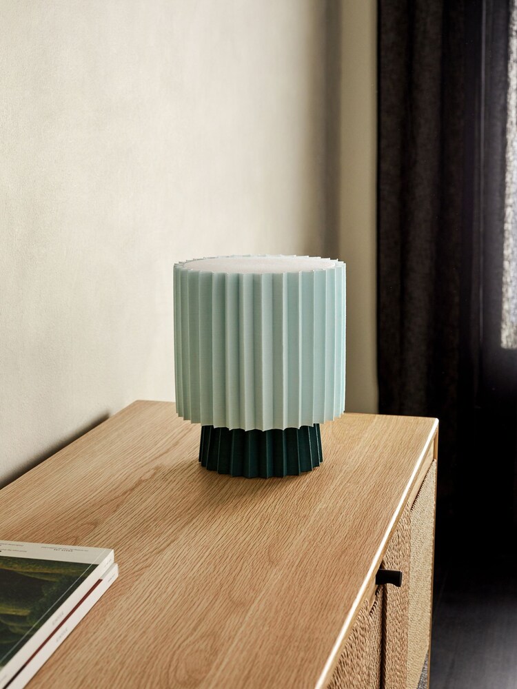 MADE.COM Green Small Reva Table Lamp - Image 1 of 3