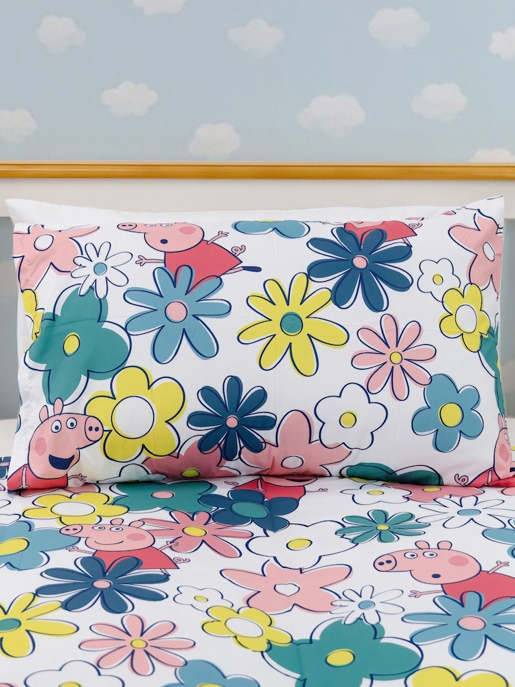 Character Green Peppa Pig Duvet Set - Image 4 of 4