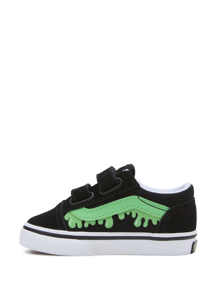 Черный - Vans Boys Toddler Old Skool V Trainers - Изображение 1 из 6